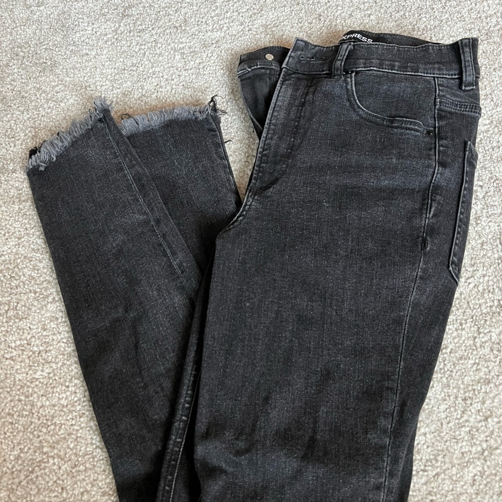 Express Super High Rise Ankle Legging